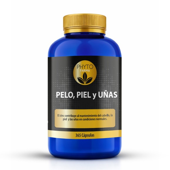 PHYTOFARMA Pelo, Piel y Uñas 365 cápsulas