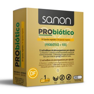 SANON Probiótico 30 cápsulas vegetales