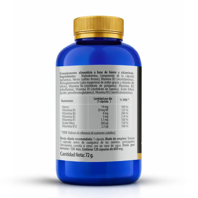 PHYTOFARMA Hierro 365 cápsulas blandas