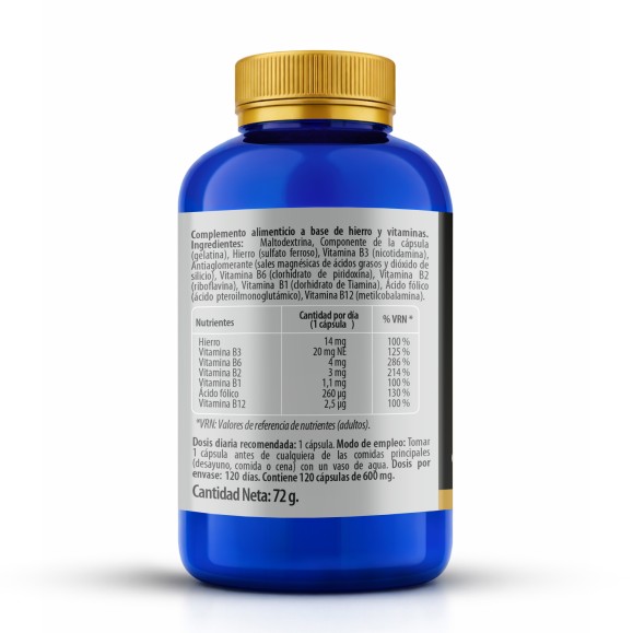 PHYTOFARMA Hierro 365 cápsulas blandas