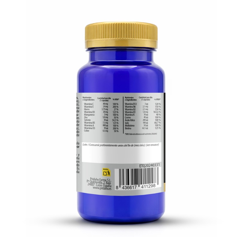 PHYTOFARMA Multivitamínico Hombre 90 cápsulas