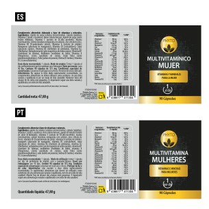 PHYTOFARMA Multivitamínico Mujer 90 cápsulas 2