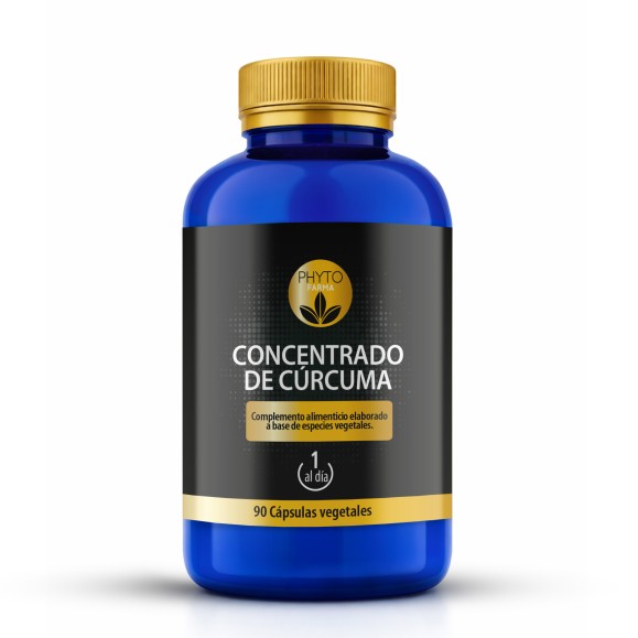 PHYTOFARMA Concentrado de cúrcuma 90 cápsulas vegetales