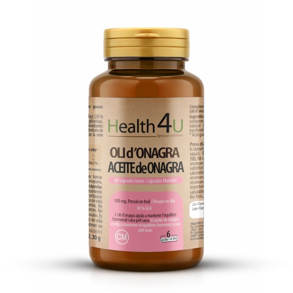 H4U Aceite de Onagra 60 cápsulas blandas Special edition