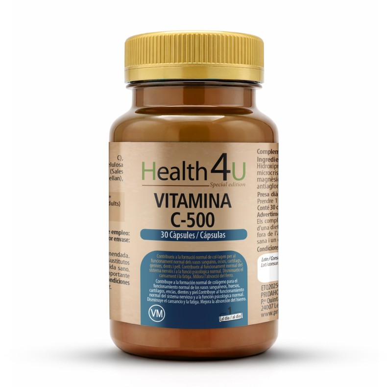 H4U Vitamina C-500 30 cápsulas special edition