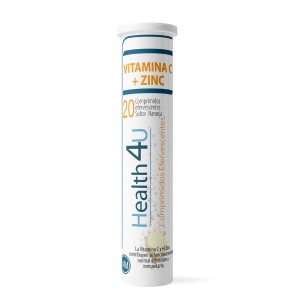 H4U Vitamina C + Zinc 20 comprimidos efervescentes sabor naranja