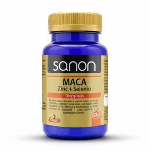 SANON Maca, Zinc + Selenio 100 comprimidos