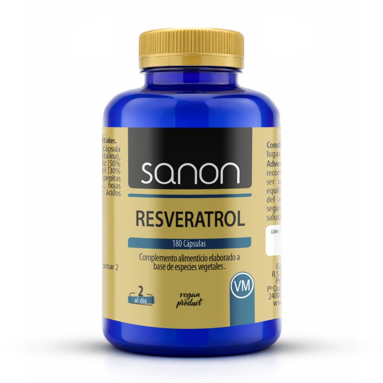 SANON Resveratrol 180 cápsulas