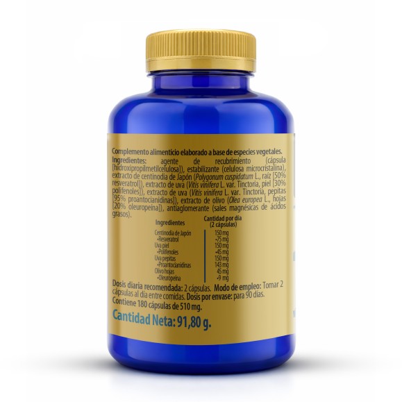 SANON Resveratrol 180 cápsulas