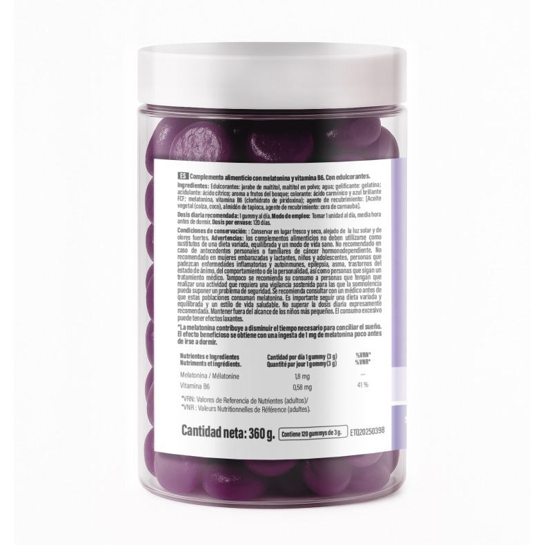 SANON Melatonina 1,8 mg 120 gummies