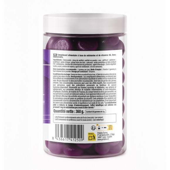 PHYTOFARMA Melatonina 1,8 mg 120 gummies