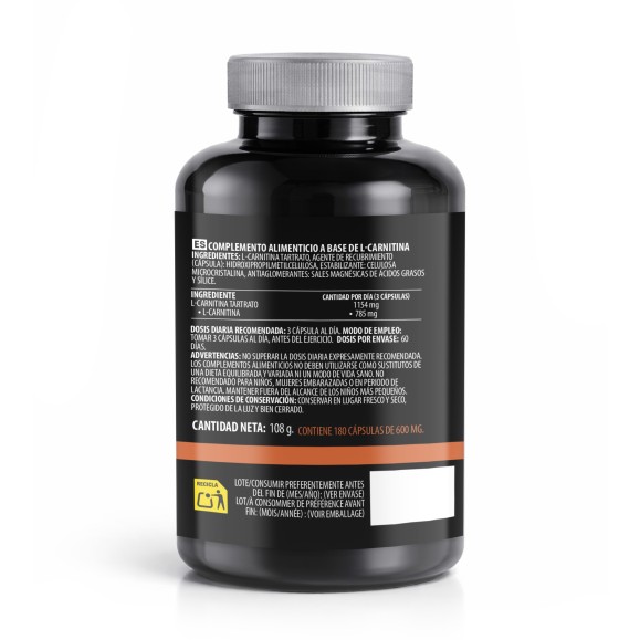 SANON SPORT L-Carnitina 180 cápsulas