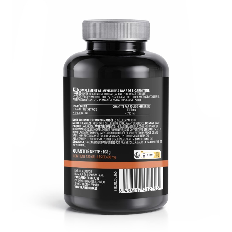 SANON SPORT L-Carnitina 180 cápsulas