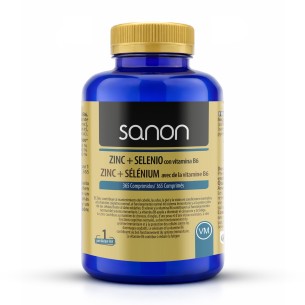 SANON Zinc + Selenio 365 comprimidos