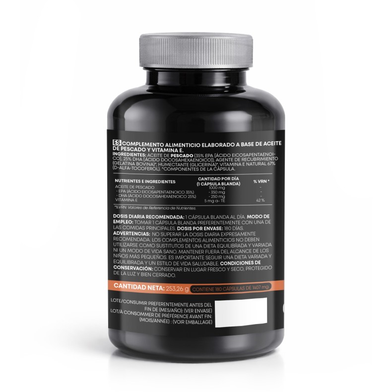 SANON SPORT Omega 3 Concentrate 180 cápsulas