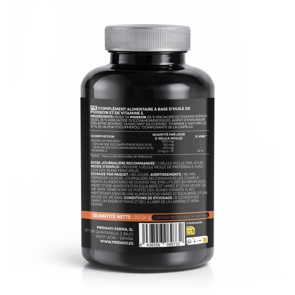 SANON SPORT Omega 3 Concentrate 180 cápsulas