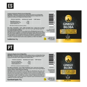 PHYTOFARMA Ginkgo biloba 90 cápsulas 2