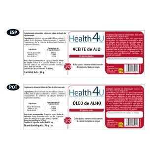 H4U Aceite de ajo 60 cápsulas blandas 2