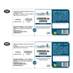 H4U Levadura de cerveza 180 comprimidos 2