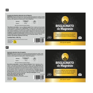 PHYTOFARMA Bisglicinato de Magnesio 300 caps vegetales 2