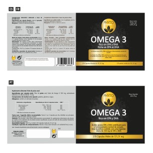 PHYTOFARMA Omega 3 270 cápsulas blandas 2