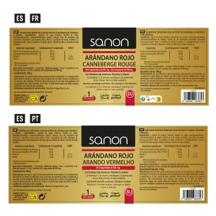 SANON Arándano Rojo 365 comprimidos 2