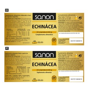 SANON Echinácea 225 comprimidos 2