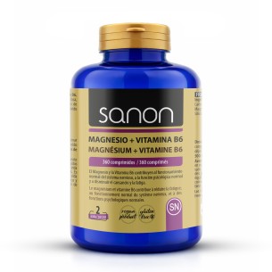 SANON Magnesio + Vitamina B6 360 comprimidos