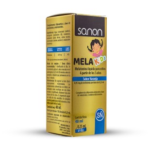 SANON Melakids melatonina líquida para niños