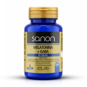 SANON Melatonina + Gaba 60 cápsulas