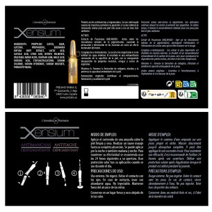 XENSIUM Antimanchas despigmentante 10 ampollas de 2 ml 2