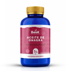 BEOK Aceite de Onagra 450 cápsulas blandas