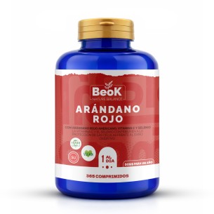 BEOK Arándano rojo 365 comprimidos