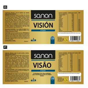 SANON Visión 60 cápsulas 2
