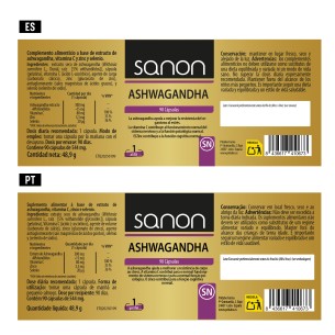SANON Ashwagandha 90 cápsulas 2