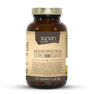 SANON GOLD Menopausia noche 120 cápsulas