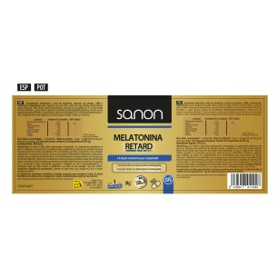 SANON Melatonina Retard 365 comprimidos 2