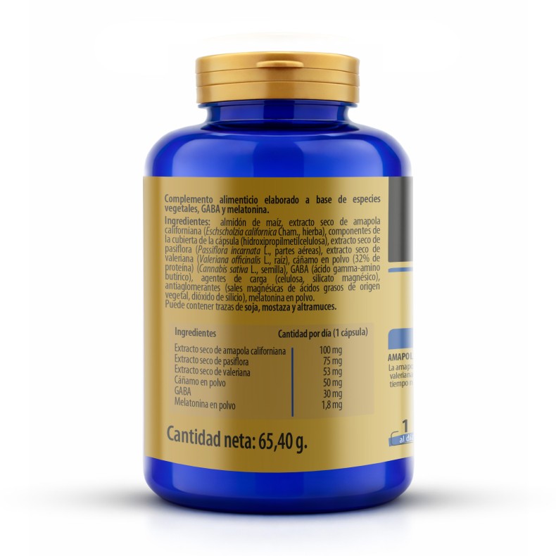 SANON Melatonina + Cáñamo 120 cápsulas
