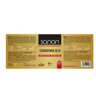 SANON Coenzima Q10 180 cápsulas blandas 2