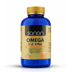 SANON Omega 3,6,9 plus 180 cápsulas blandas