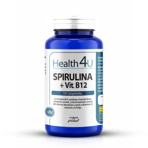 H4U Spirulina + Vitamina B12 100 comprimidos