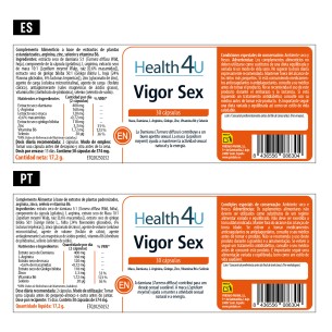 H4U Vigor sex 30 cápsulas 2