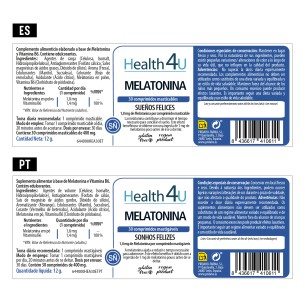 H4U Melatonina 30 comprimidos masticables 2