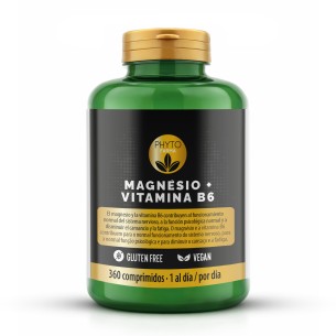 PHYTOFARMA Magnesio + Vitamina B6 360 comprimidos