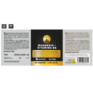 PHYTOFARMA Magnesio + Vitamina B6 360 comprimidos 2