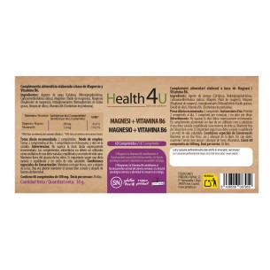 H4U Magnesio + vitamina B6 60 comprimidos Special edition 2