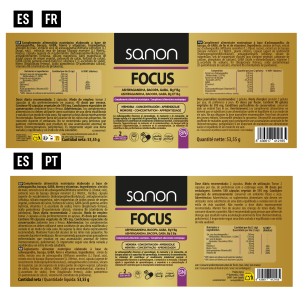 SANON Focus 90 cápsulas vegetales 2