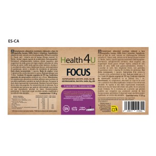 H4U Focus 30 cápsulas vegetales Special edition 2