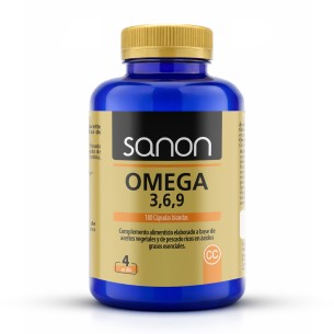 SANON Omega 3,6,9 180 cápsulas blandas