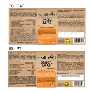 H4U Omega 3, 6, 7 y 9 40 cápsulas blandas special edition 2